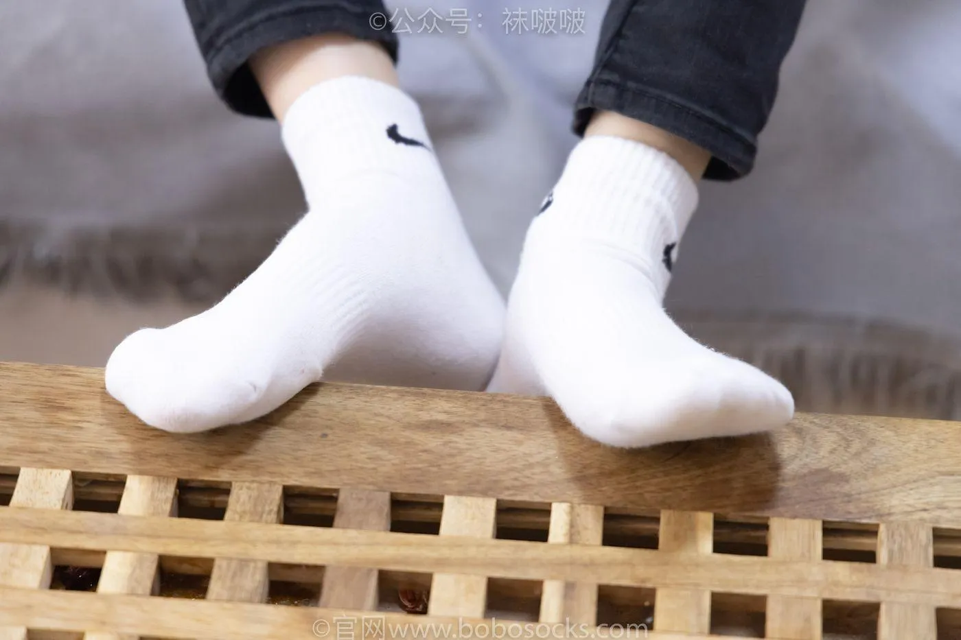 [BoBoSocks袜啵啵]NO.061 稚予-短靴、白棉袜、裸足 [145P]插图7